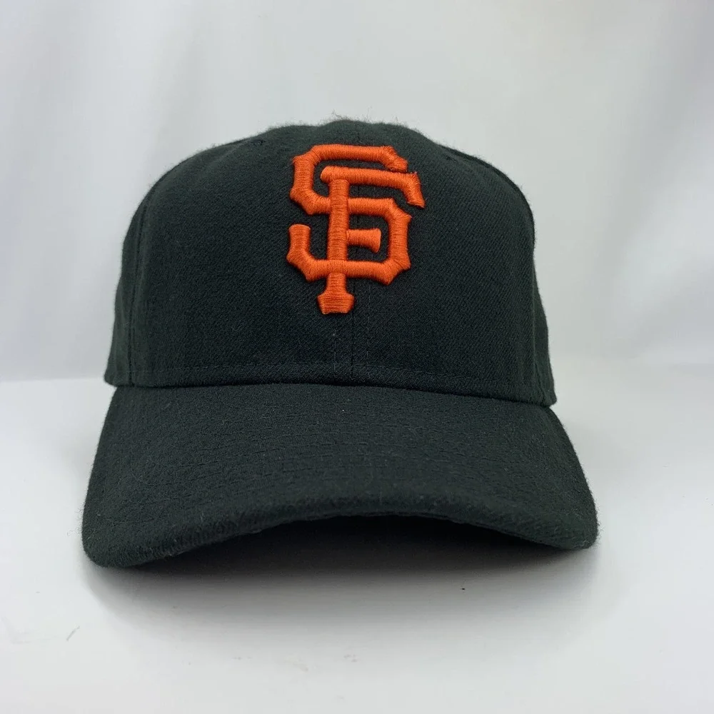 San Francisco Giants Black Orange Hat New Era 59FIFTY Fitted 7 1/4 Baseball Cap